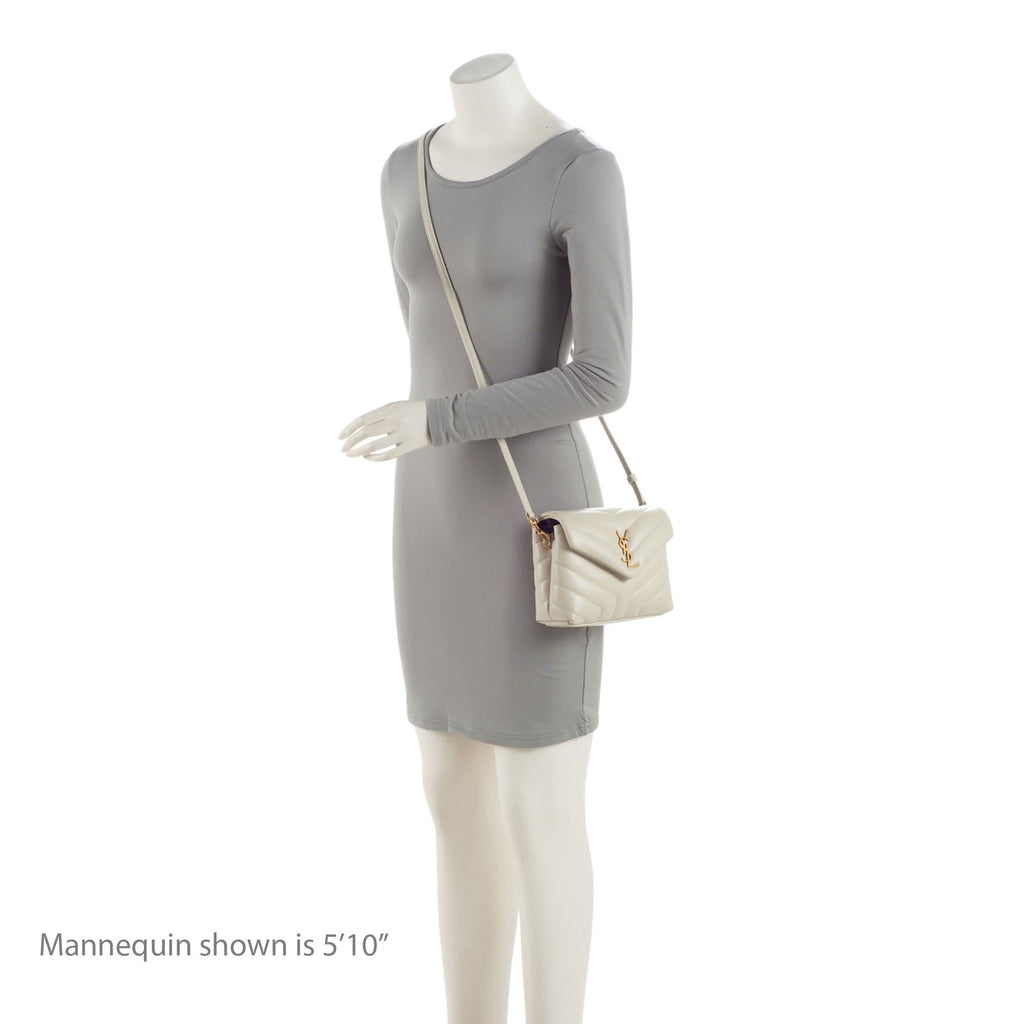 Saint Laurent Matelasse Calfskin Monogram LouLou Toy Crossbody (SHF-YCD9dJ)