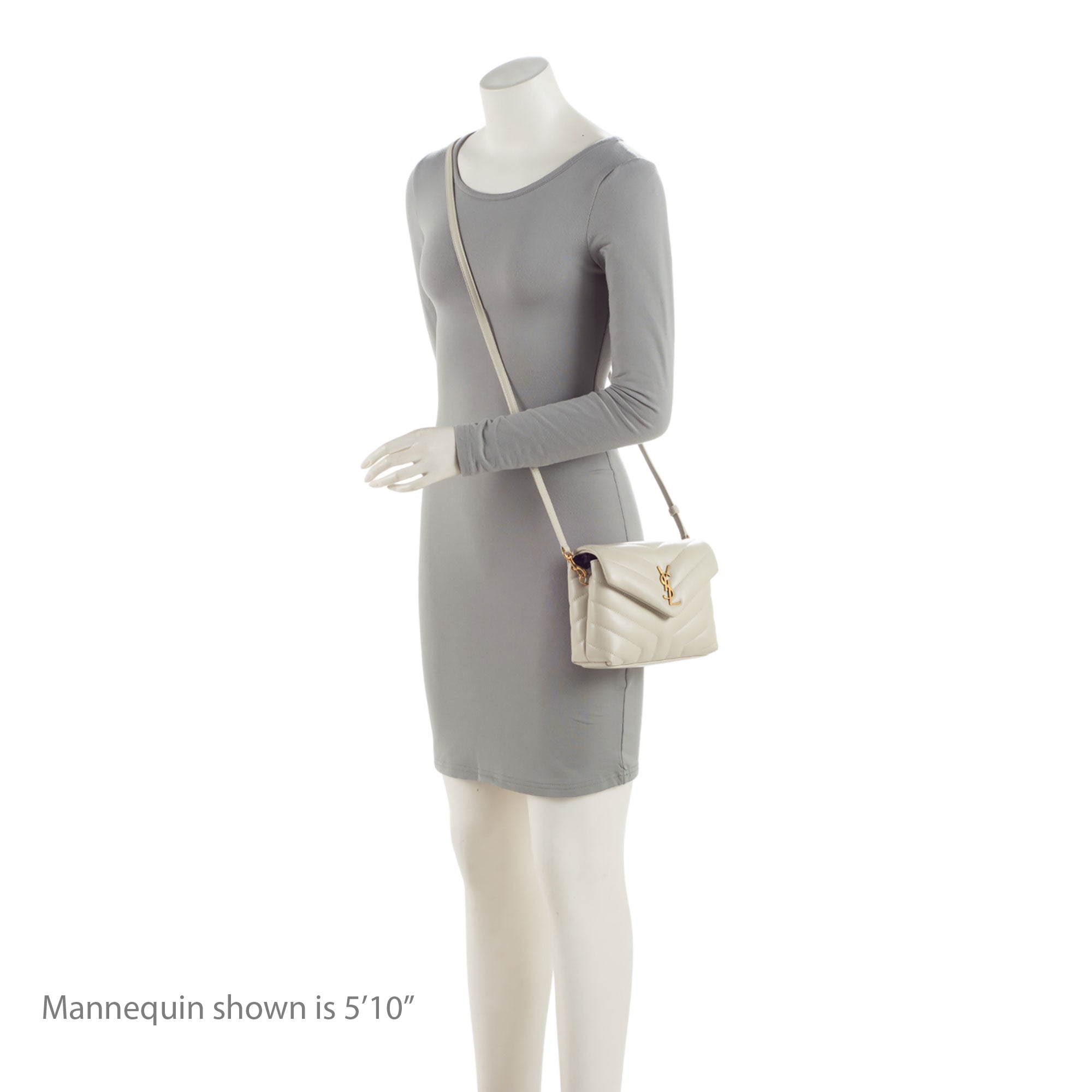 Saint Laurent Matelasse Calfskin Monogram LouLou Toy Crossbody (SHF-YCD9dJ)