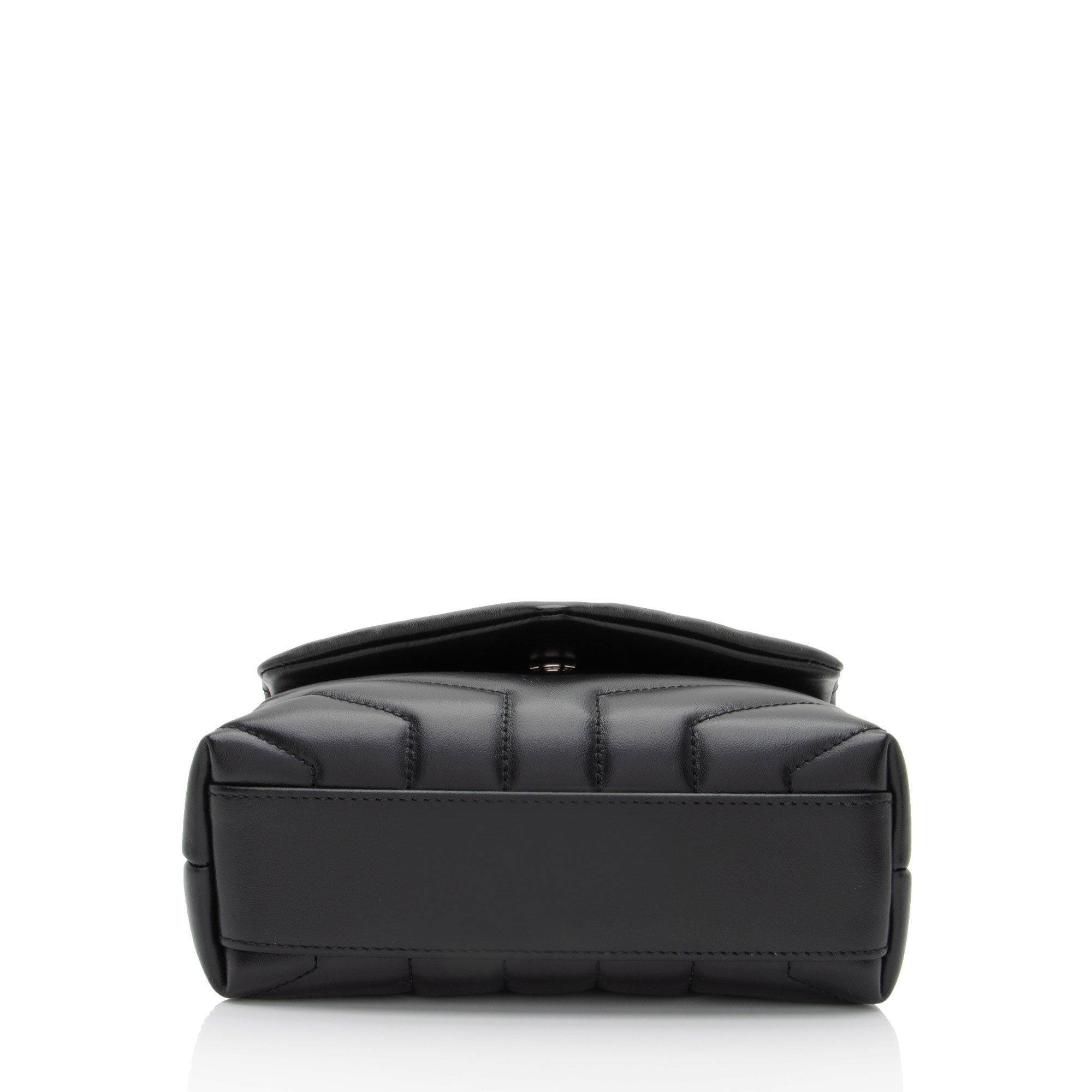 Saint Laurent Matelasse Calfskin Monogram LouLou Toy Crossbody (SHF-rRbE8j)