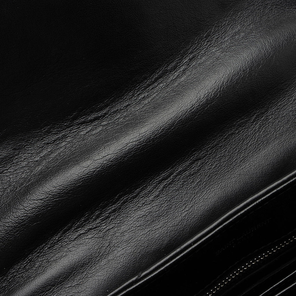 Saint Laurent Matelasse Calfskin Monogram LouLou Toy Crossbody (SHF-G6die7)
