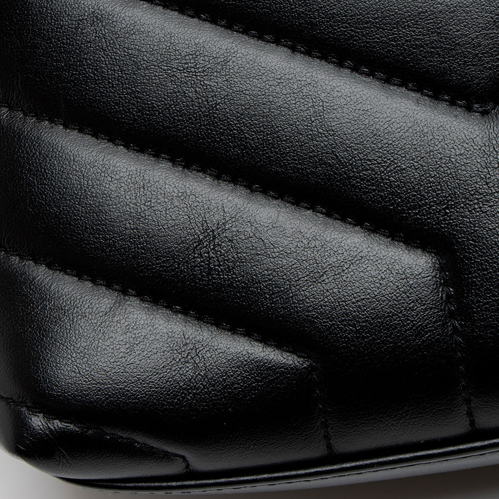 Saint Laurent Matelasse Calfskin Monogram LouLou Toy Crossbody