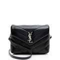Saint Laurent Matelasse Calfskin Monogram LouLou Toy Crossbody