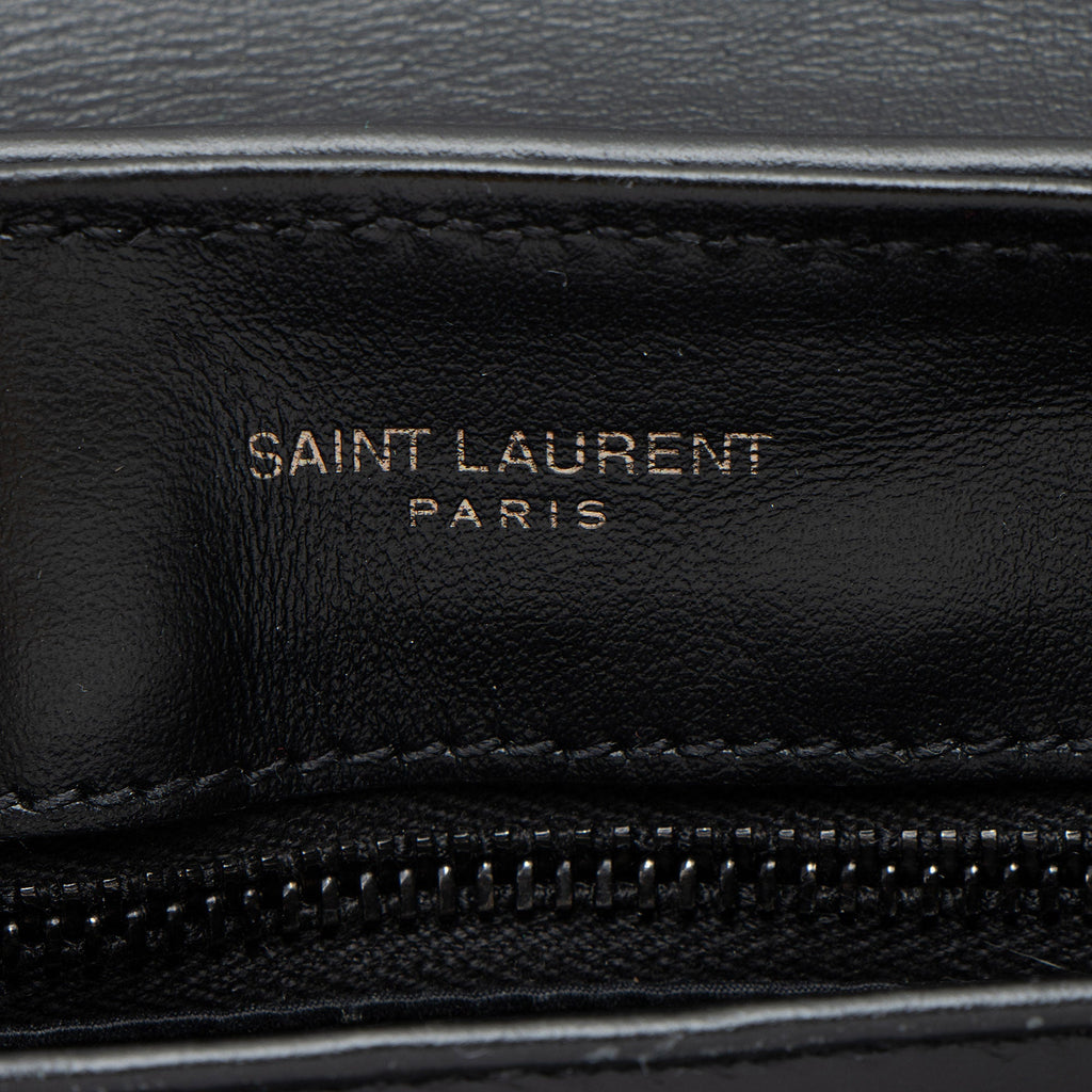 Saint Laurent Matelasse Calfskin Monogram LouLou Toy Crossbody