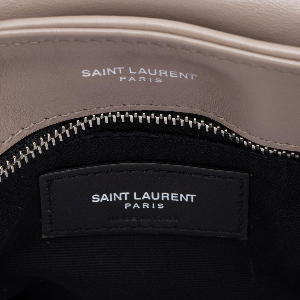 Saint Laurent Matelasse Calfskin Monogram LouLou Toy Crossbody