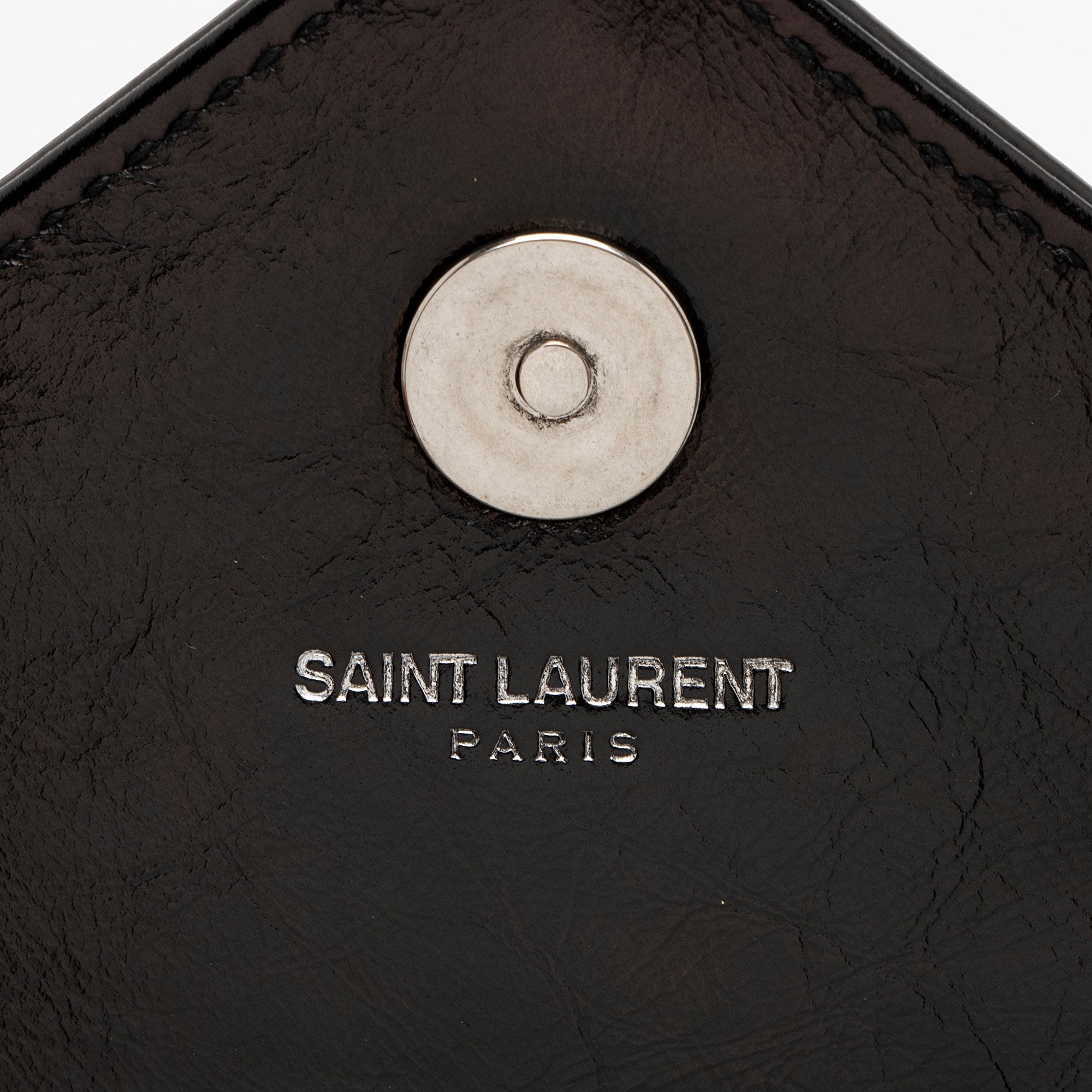 Saint Laurent Matelasse Calfskin Monogram Punk Chain Baby Crossbody