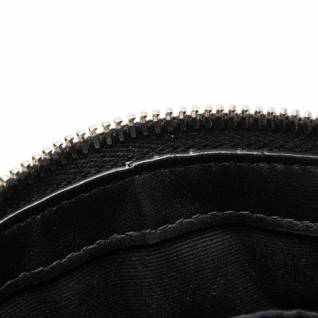 Saint Laurent Matelasse Calfskin Monogram Small Wristlet (SHF-6zoV5w)