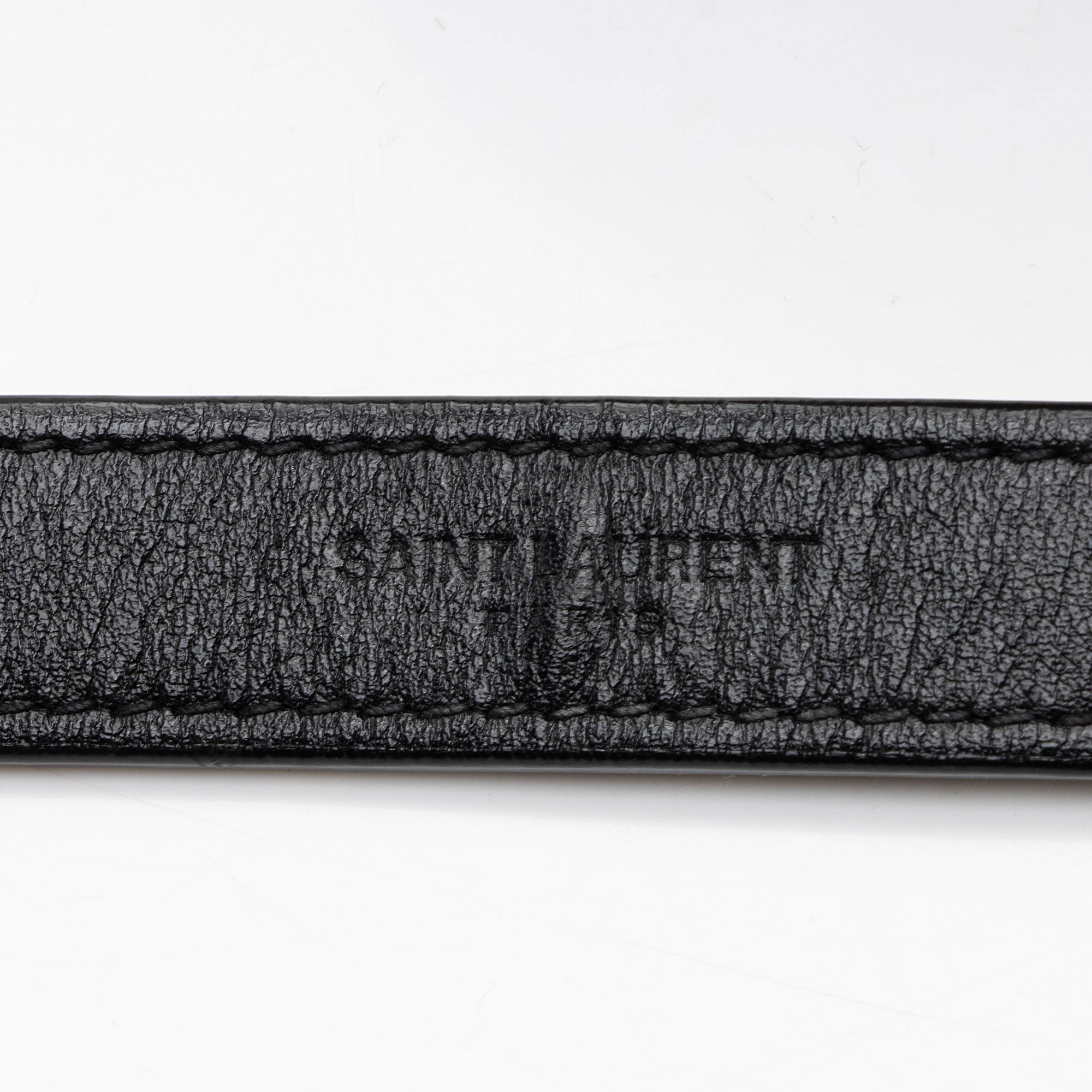 Saint Laurent Matelasse Calfskin Monogram Vinyle Round Camera Bag