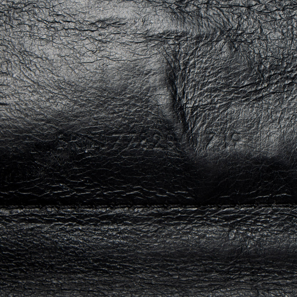 Saint Laurent Matelasse Grain de Poudre Monogram Chain Wallet - FINAL SALE