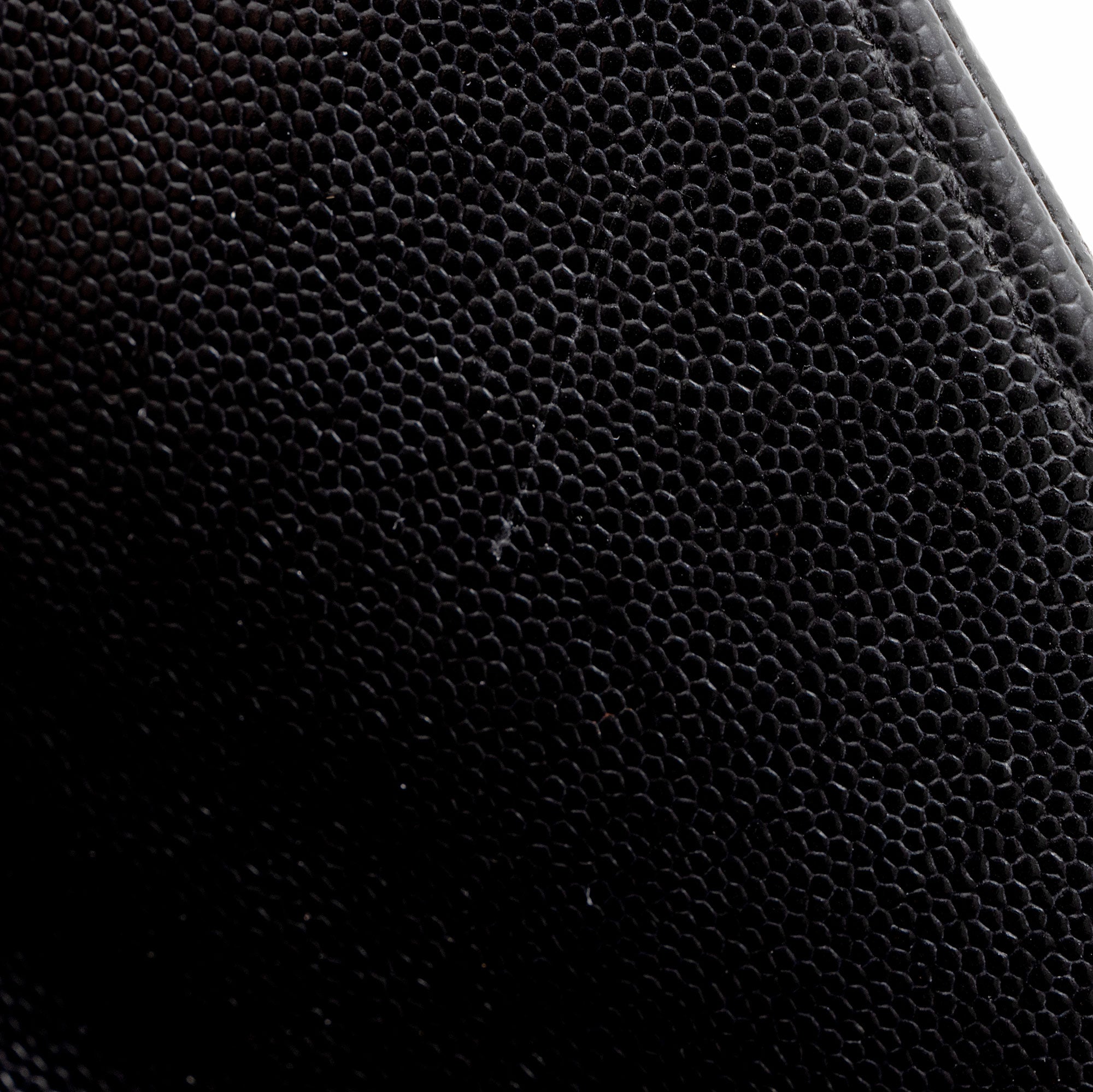 Saint Laurent Matelasse Grain de Poudre Monogram Chain Wallet