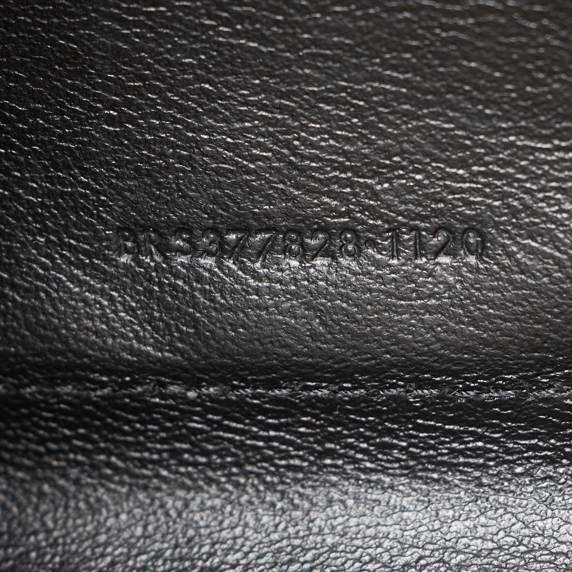 Saint Laurent Matelasse Grain de Poudre Monogram Chain Wallet