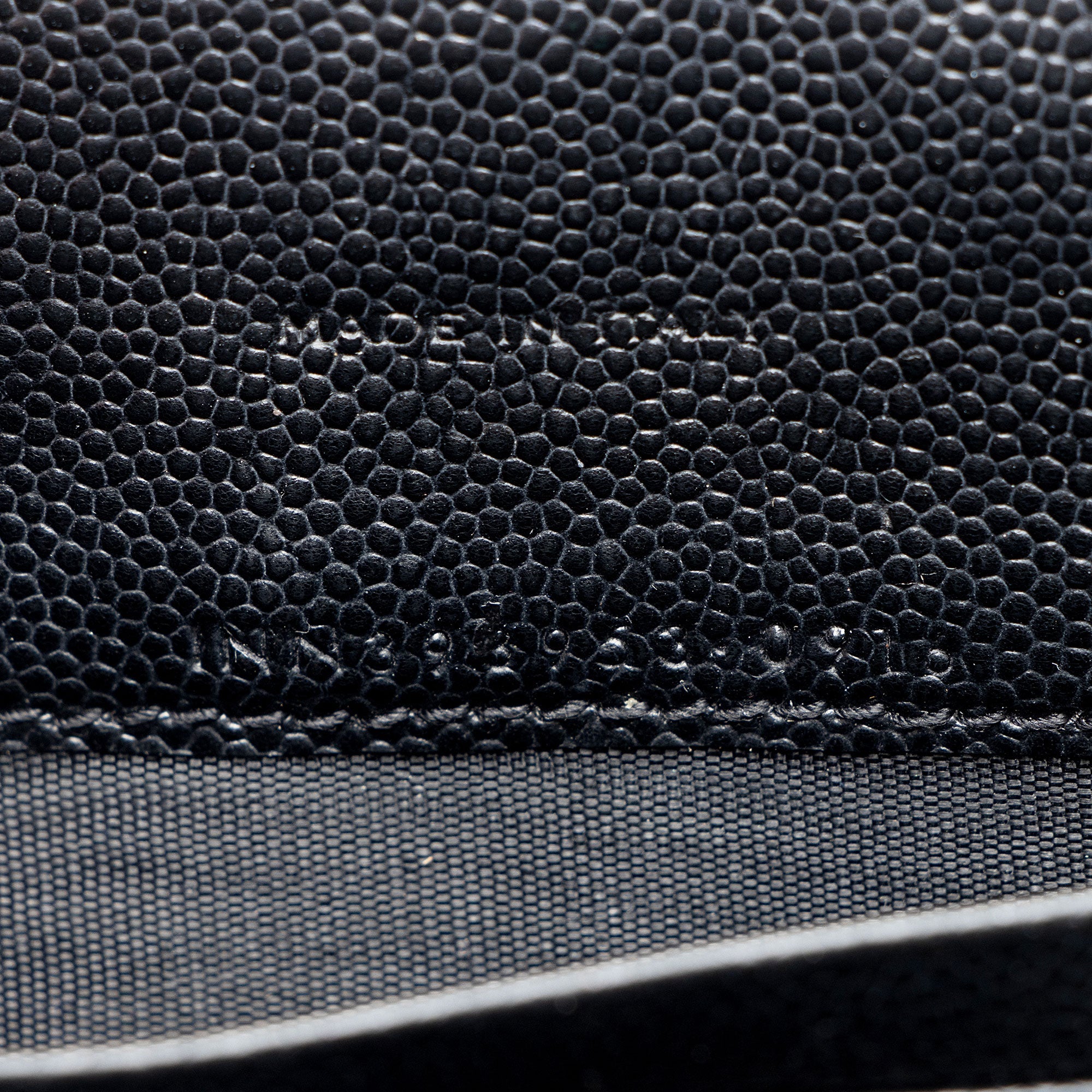 Saint Laurent Matelasse Grain de Poudre Monogram Envelope Chain Wallet - FINAL SALE