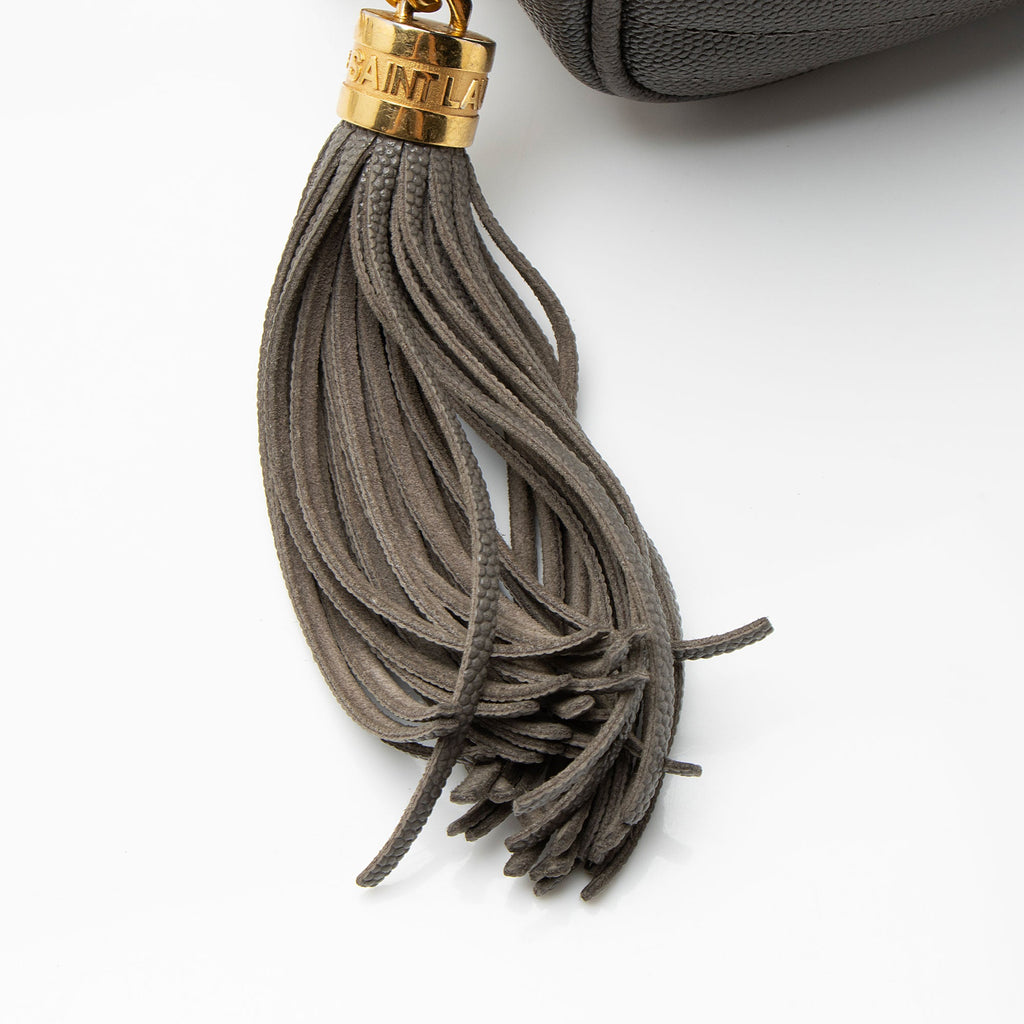 Saint Laurent Matelasse Grain de Poudre Monogram Lou Mini Camera Bag