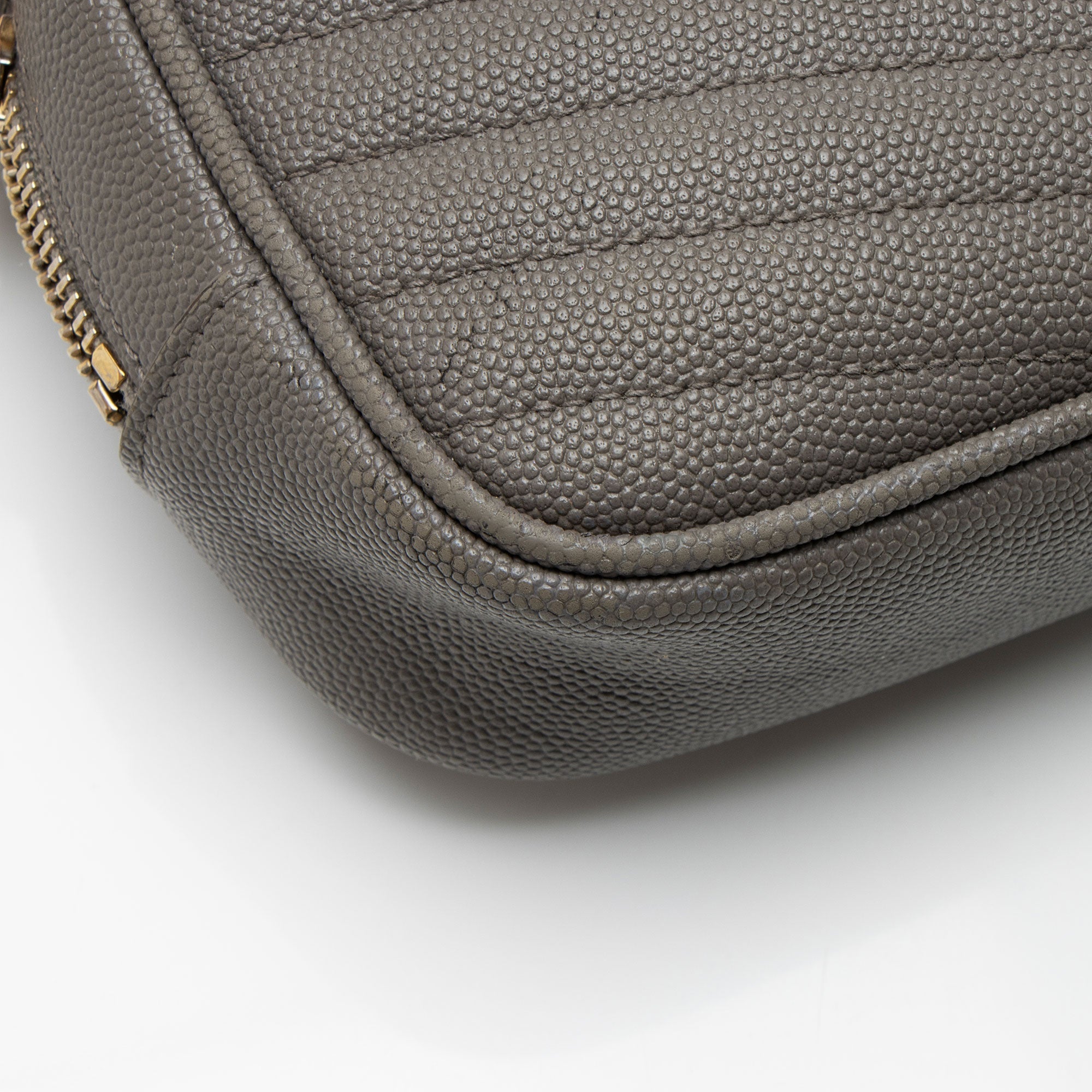 Saint Laurent Matelasse Grain de Poudre Monogram Lou Mini Camera Bag