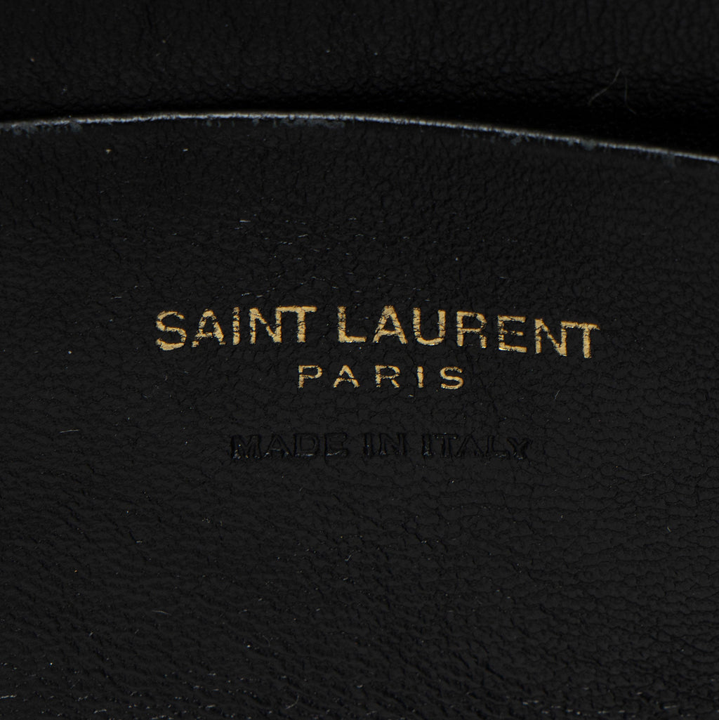 Saint Laurent Matelasse Grain de Poudre Monogram Lou Mini Camera Bag