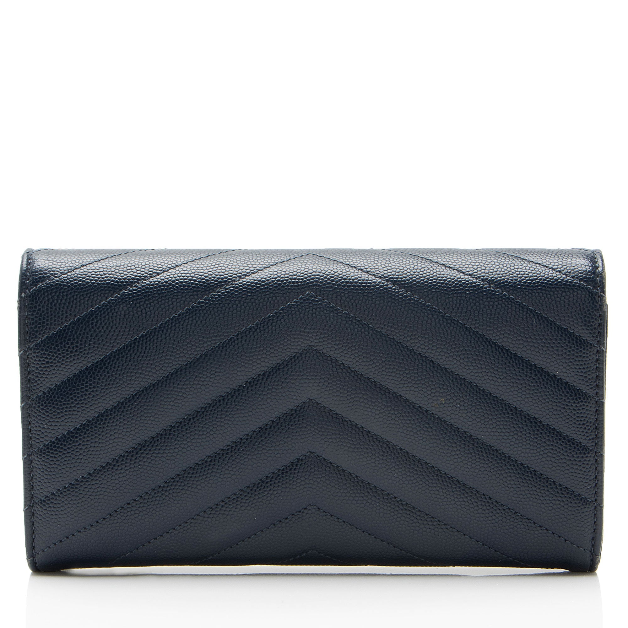 Saint Laurent Matelasse Grain de Poudre Monogram Wallet