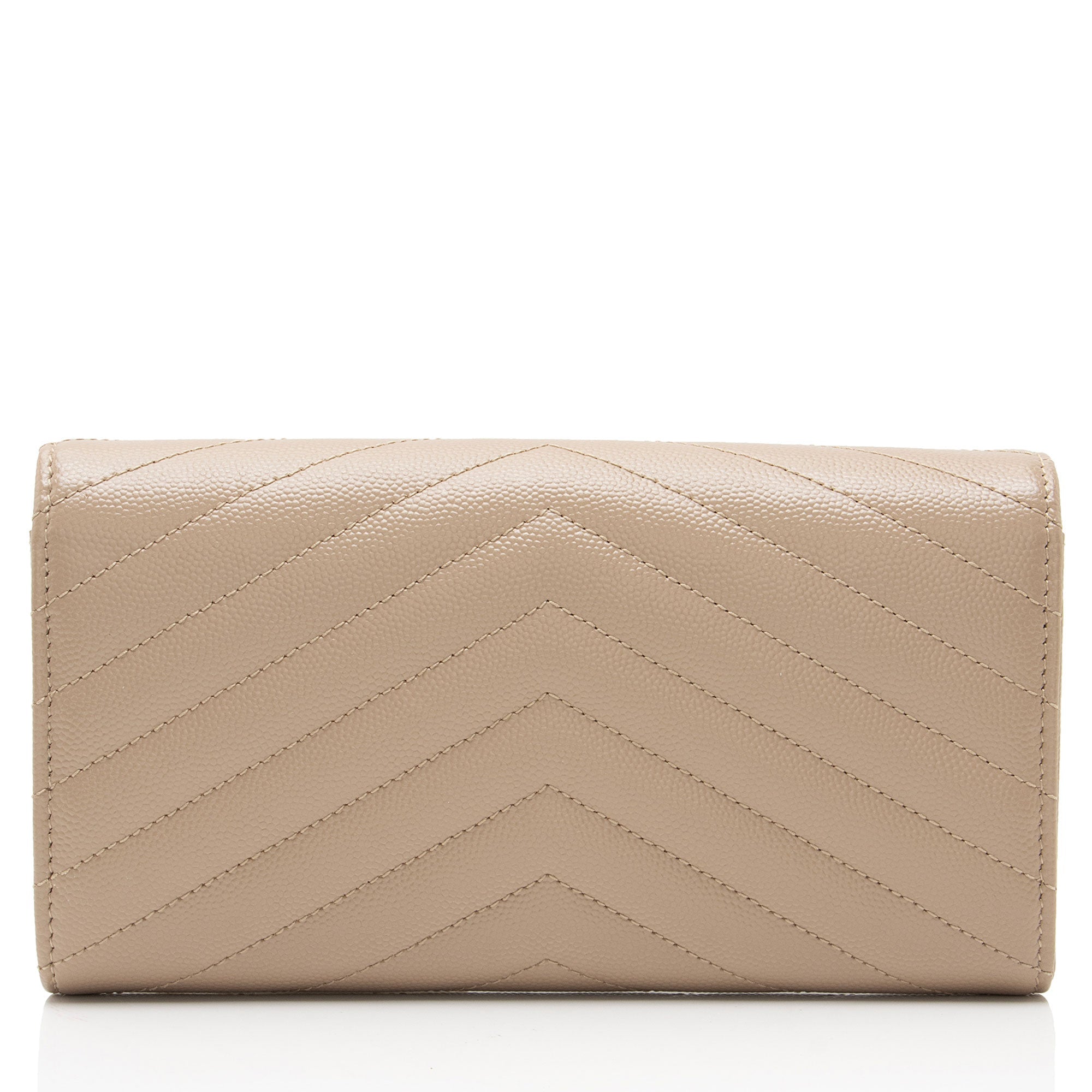 Saint Laurent Matelasse Grain de Poudre Monogram Wallet