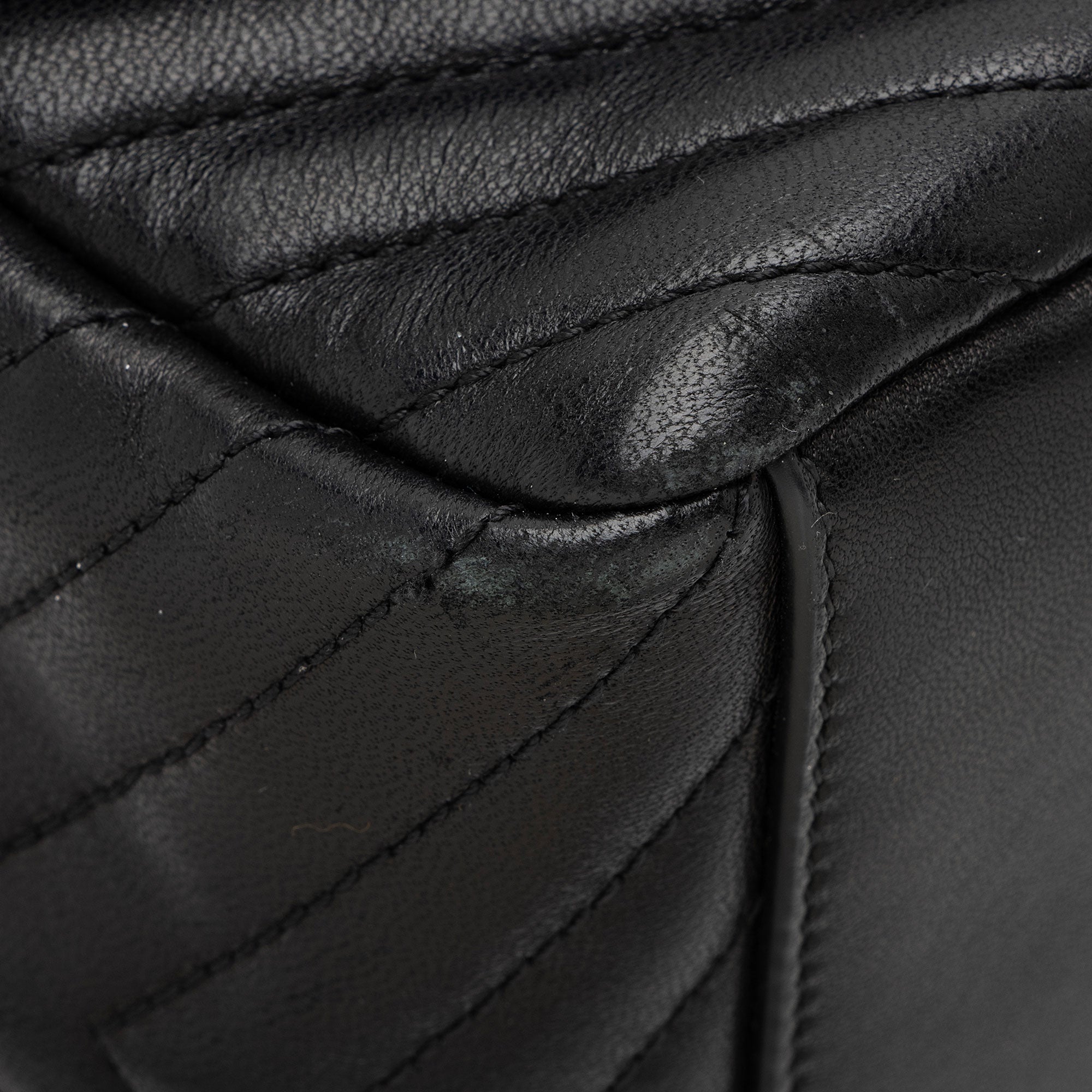 Saint Laurent Matelasse Lambskin Monogram Joe Nano Bucket Bag