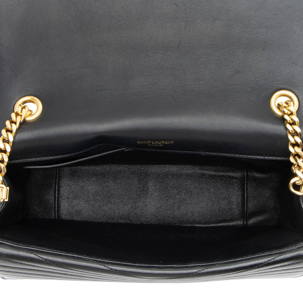 Saint Laurent Matelasse Lambskin Monogram Sulpice Medium Shoulder Bag
