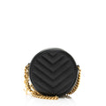 Saint Laurent Matelasse Leather Monogram Bubble Small Crossbody