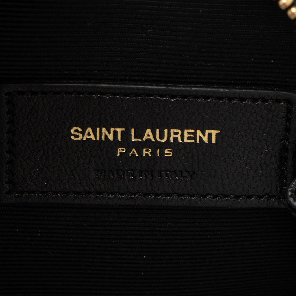 Saint Laurent Matelasse Leather Monogram Bubble Small Crossbody