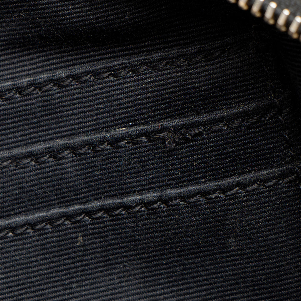 Saint Laurent Metallic Matelasse Calfskin Monogram Small Belt Bag