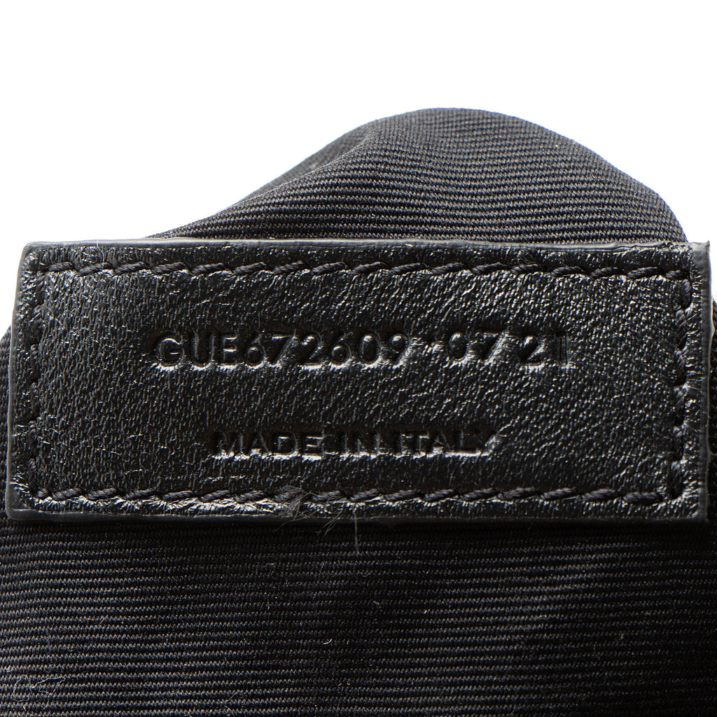 Saint Laurent Metallic Matelasse Lambskin Monogram Joe Backpack