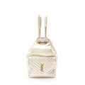 Saint Laurent Metallic Matelasse Lambskin Monogram Joe Backpack