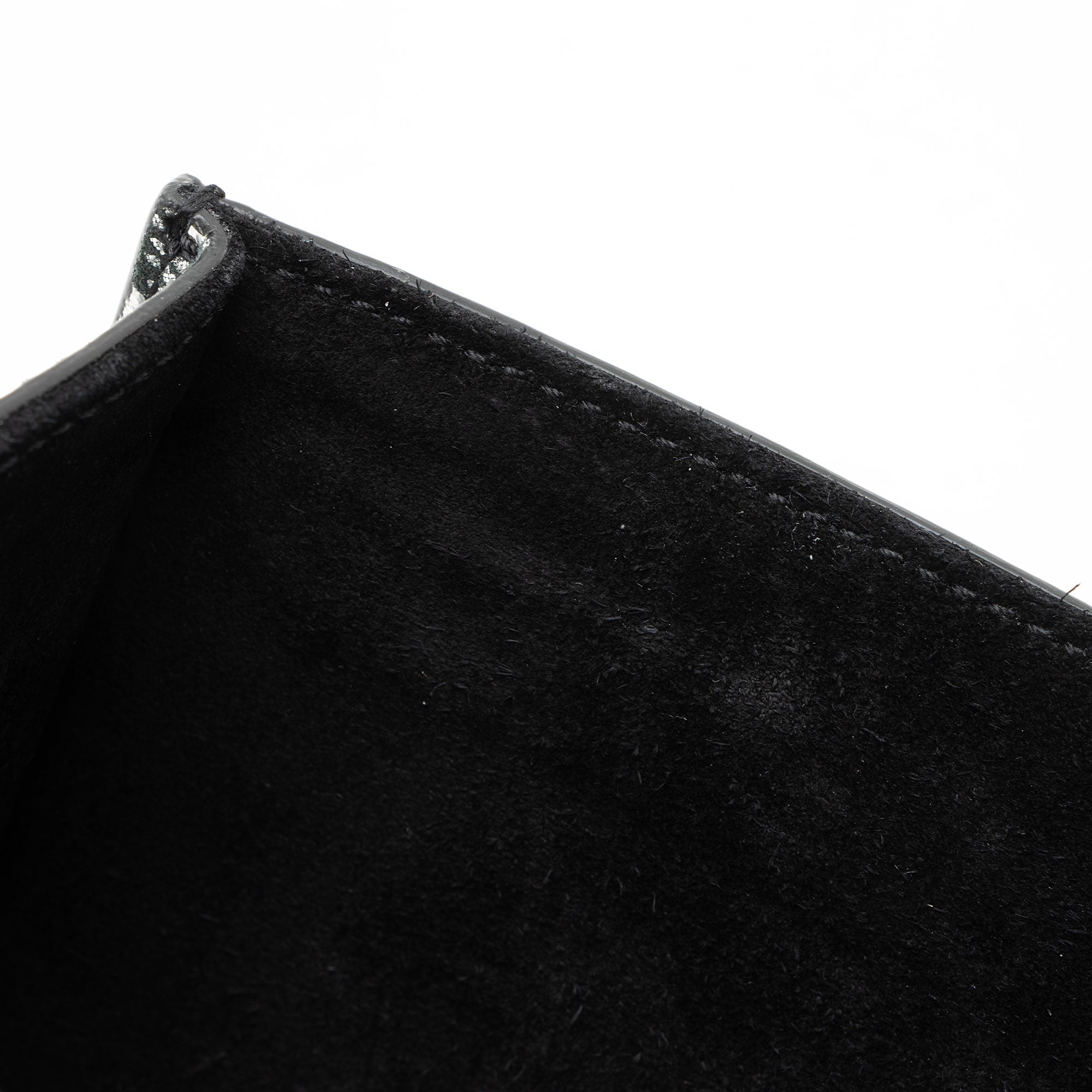 Saint Laurent Metallic Woven Leather Monogram Kate Small Shoulder Bag
