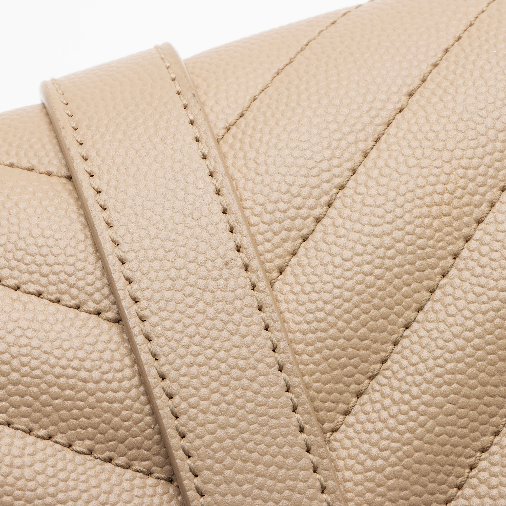 Saint Laurent Mixed Matelasse Grain de Poudre Monogram Large Shoulder Bag