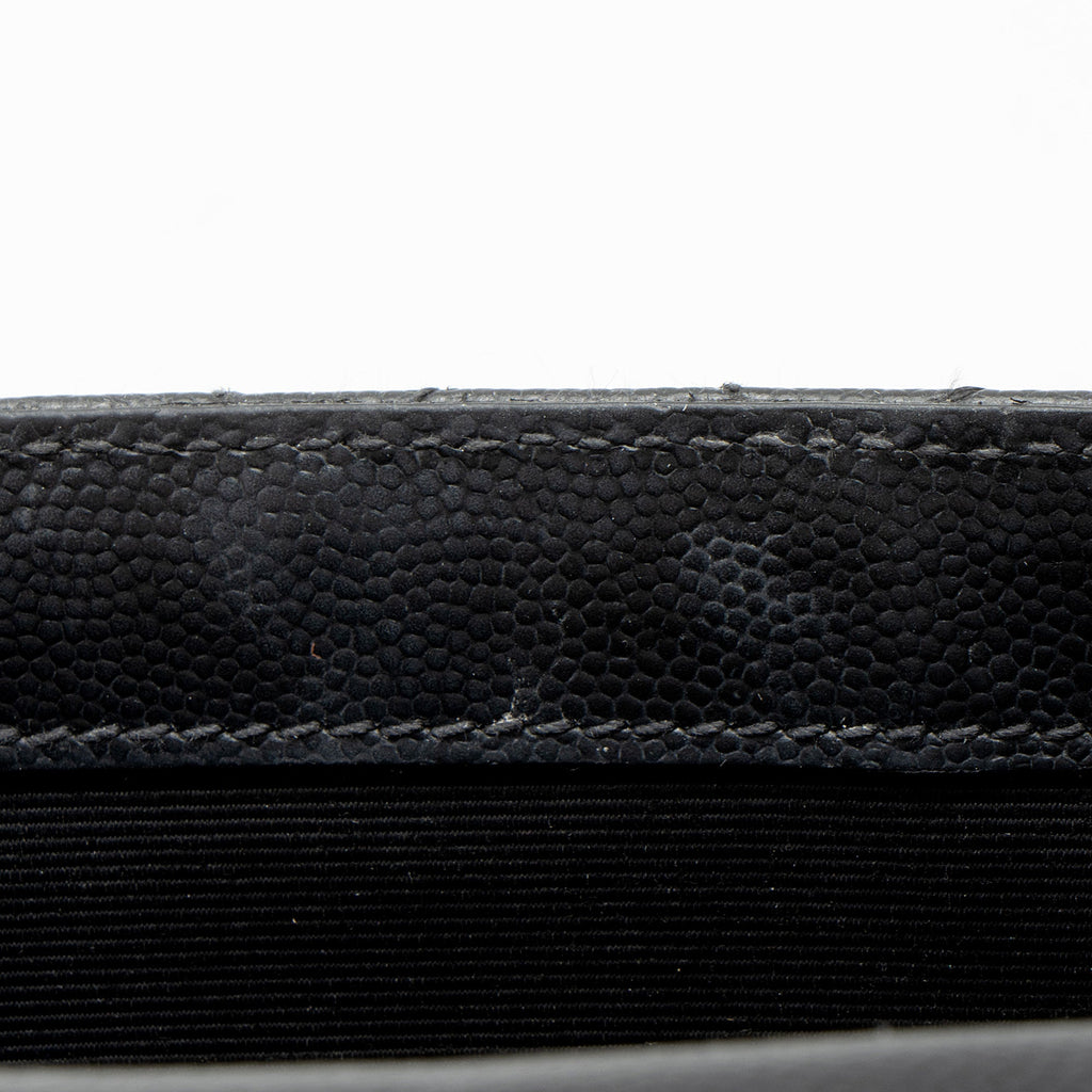 Saint Laurent Mixed Matelasse Grain de Poudre Monogram Medium Shoulder Bag