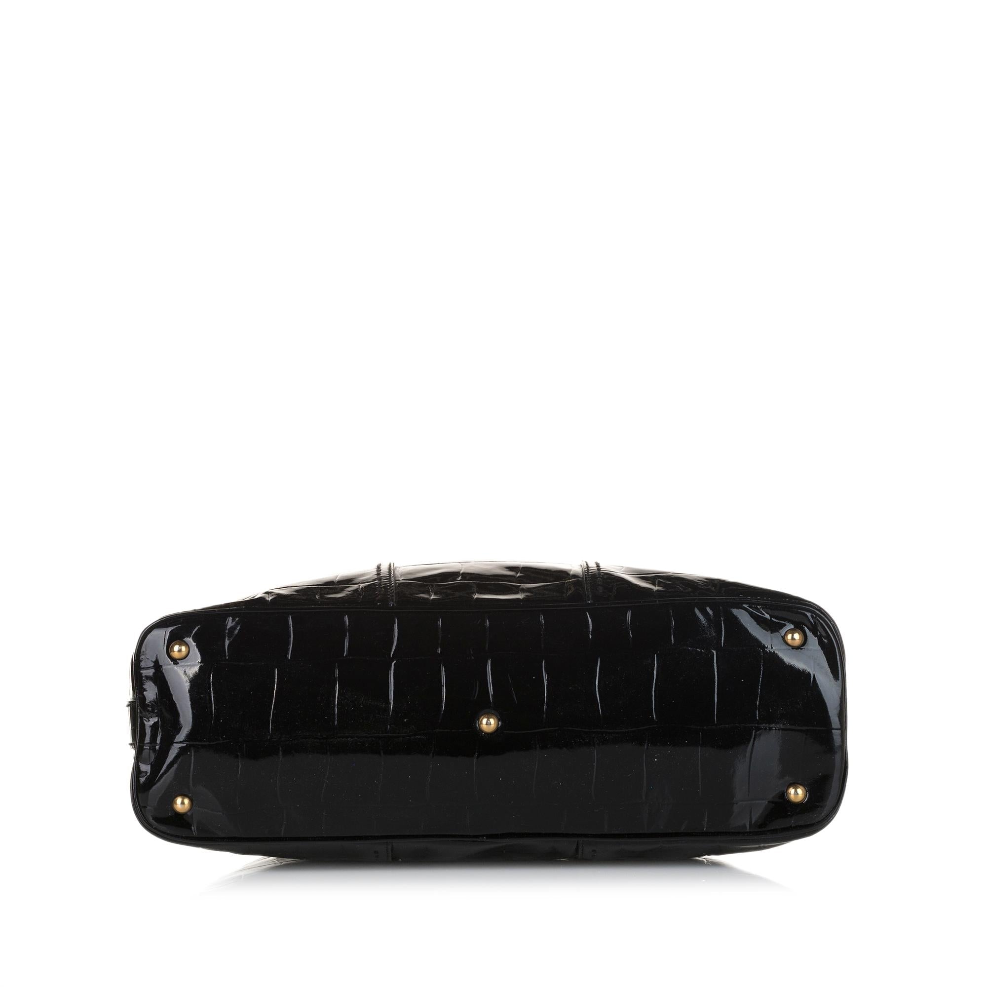 Saint Laurent Muse Patent Leather Bag (SHG-35616)