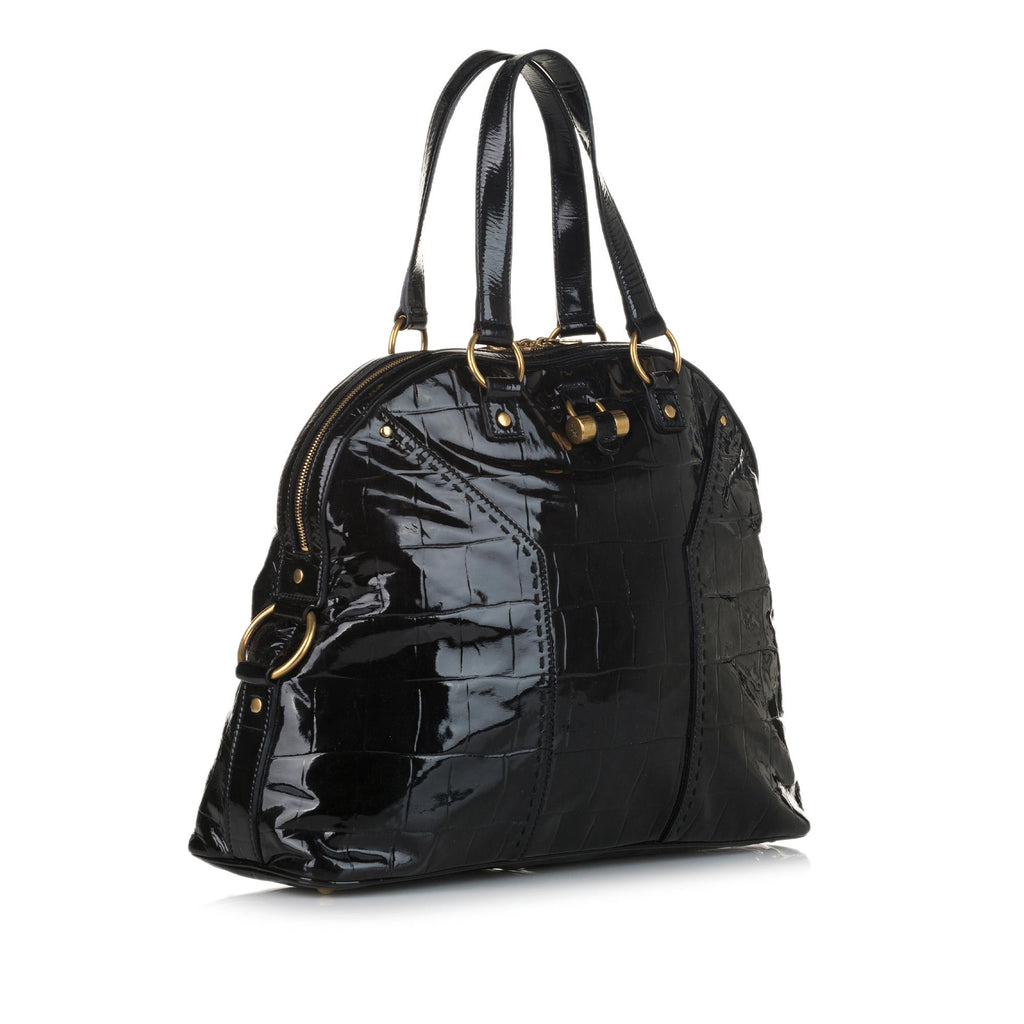 Saint Laurent Muse Patent Leather Bag (SHG-35616)