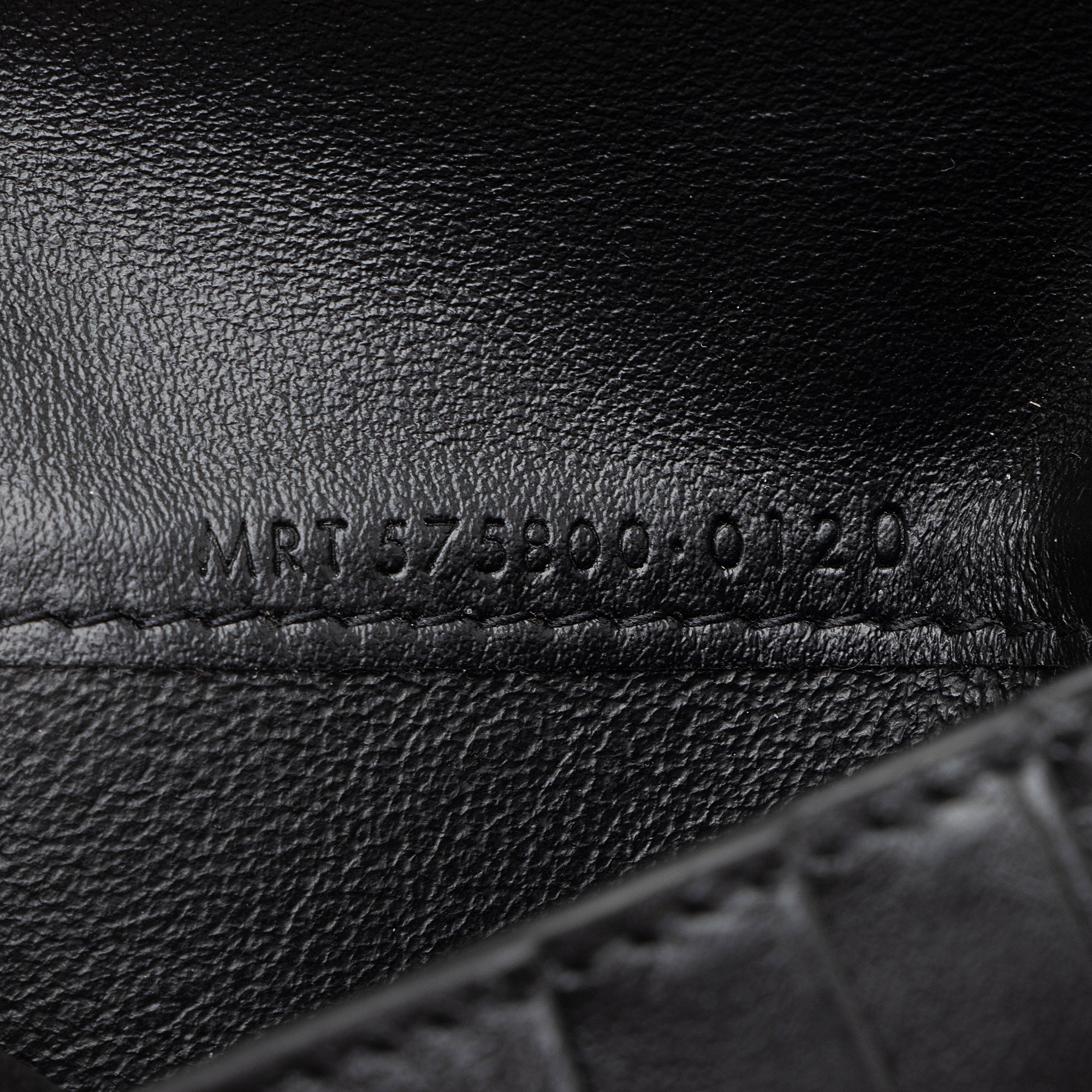 Saint Laurent Nylon Dip Dye Palm Tree Wallet