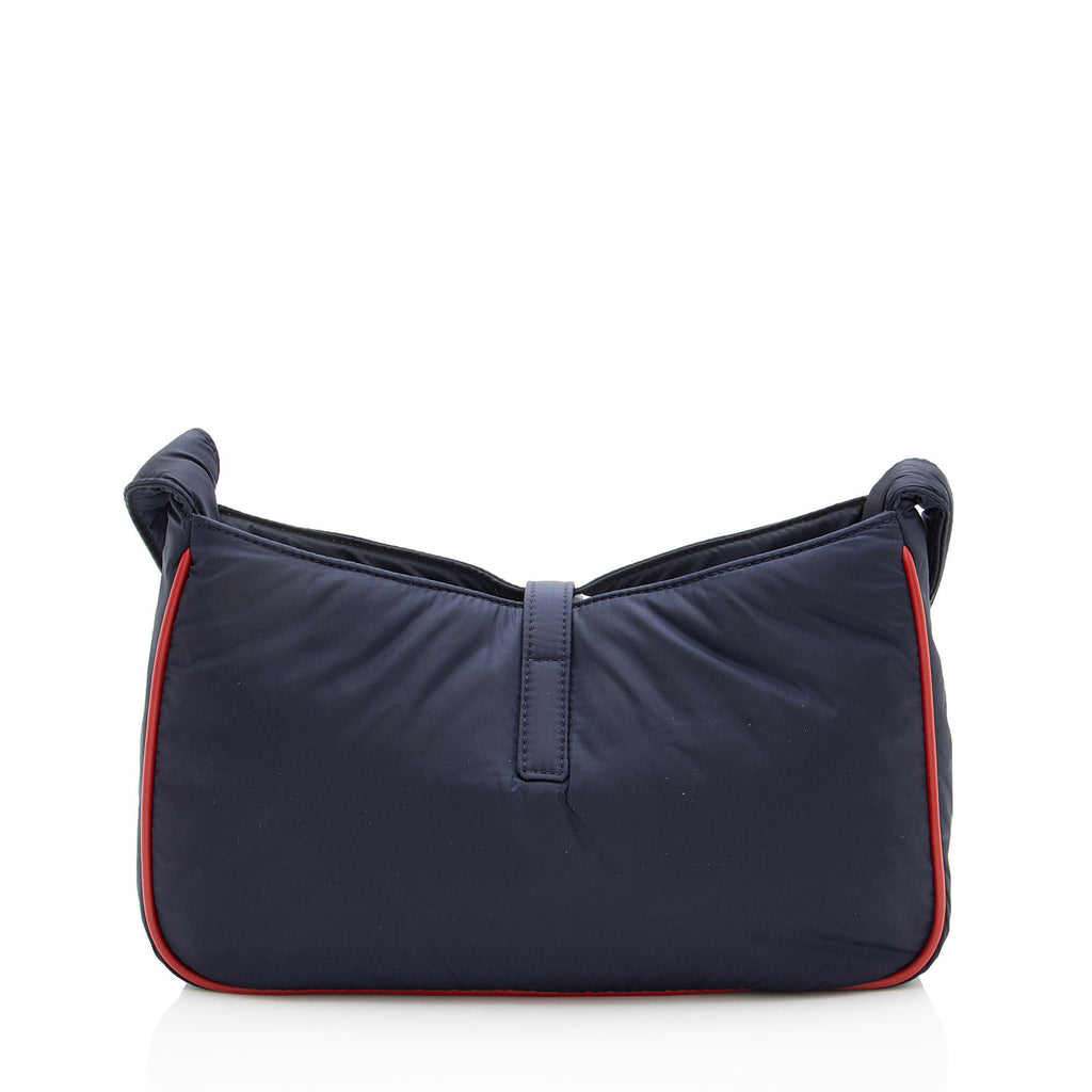 Saint Laurent Nylon Le 5 A 7 Shoulder Bag
