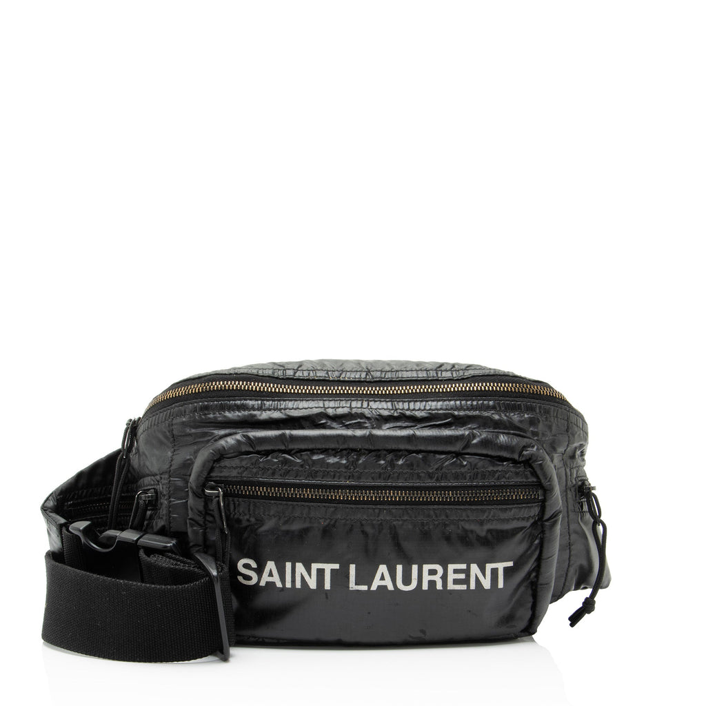 Saint Laurent Nylon Logo Nuxx Belt Bag