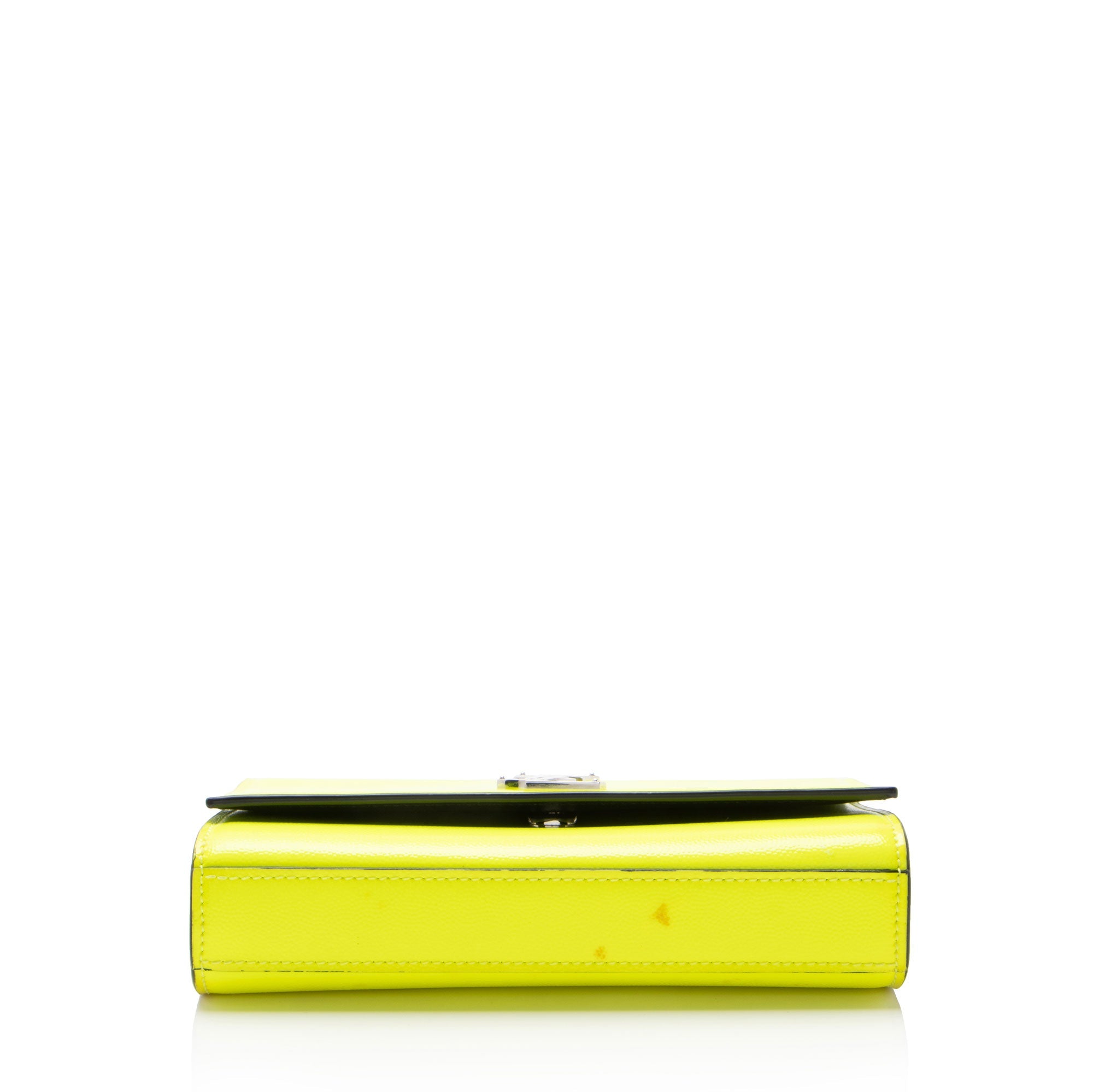 Saint Laurent Patent Grain de Poudre Monogram Kate Small Shoulder Bag