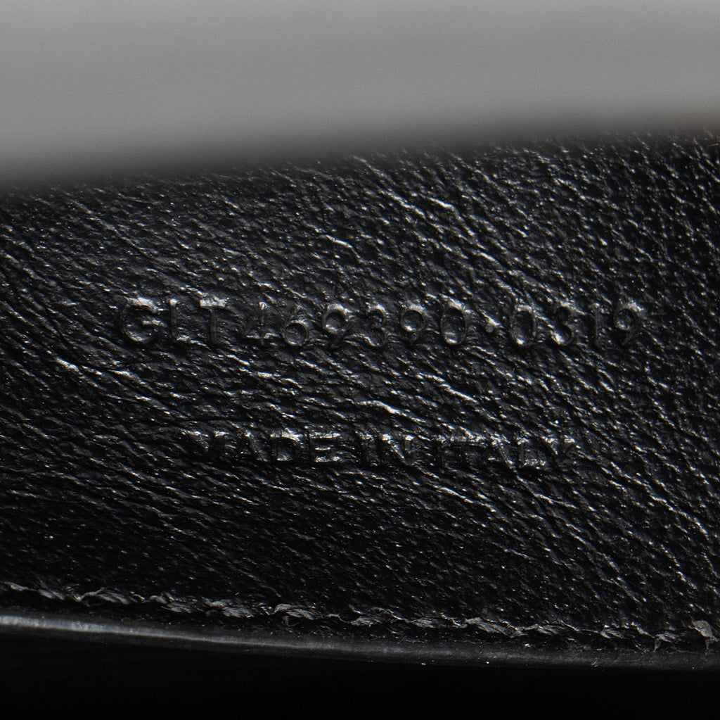 Saint Laurent Patent Grain de Poudre Monogram Kate Small Shoulder Bag