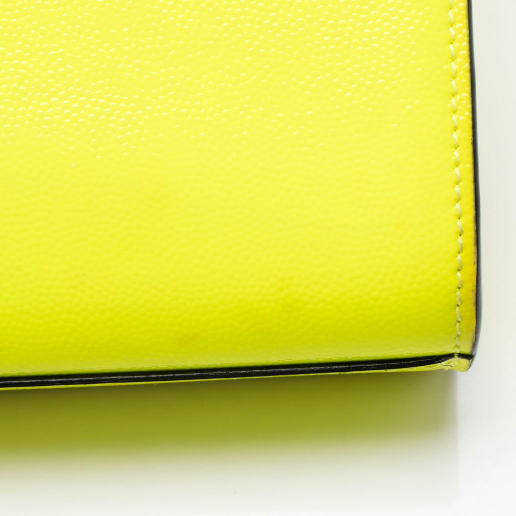 Saint Laurent Patent Grain de Poudre Monogram Kate Small Shoulder Bag