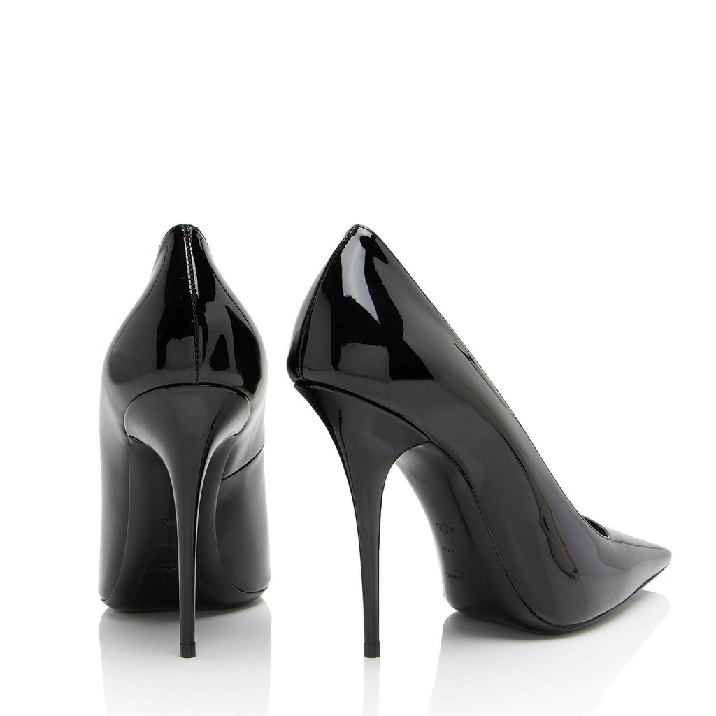 Saint Laurent Patent Leather Blade Pumps - Size 10.5 / 40.5