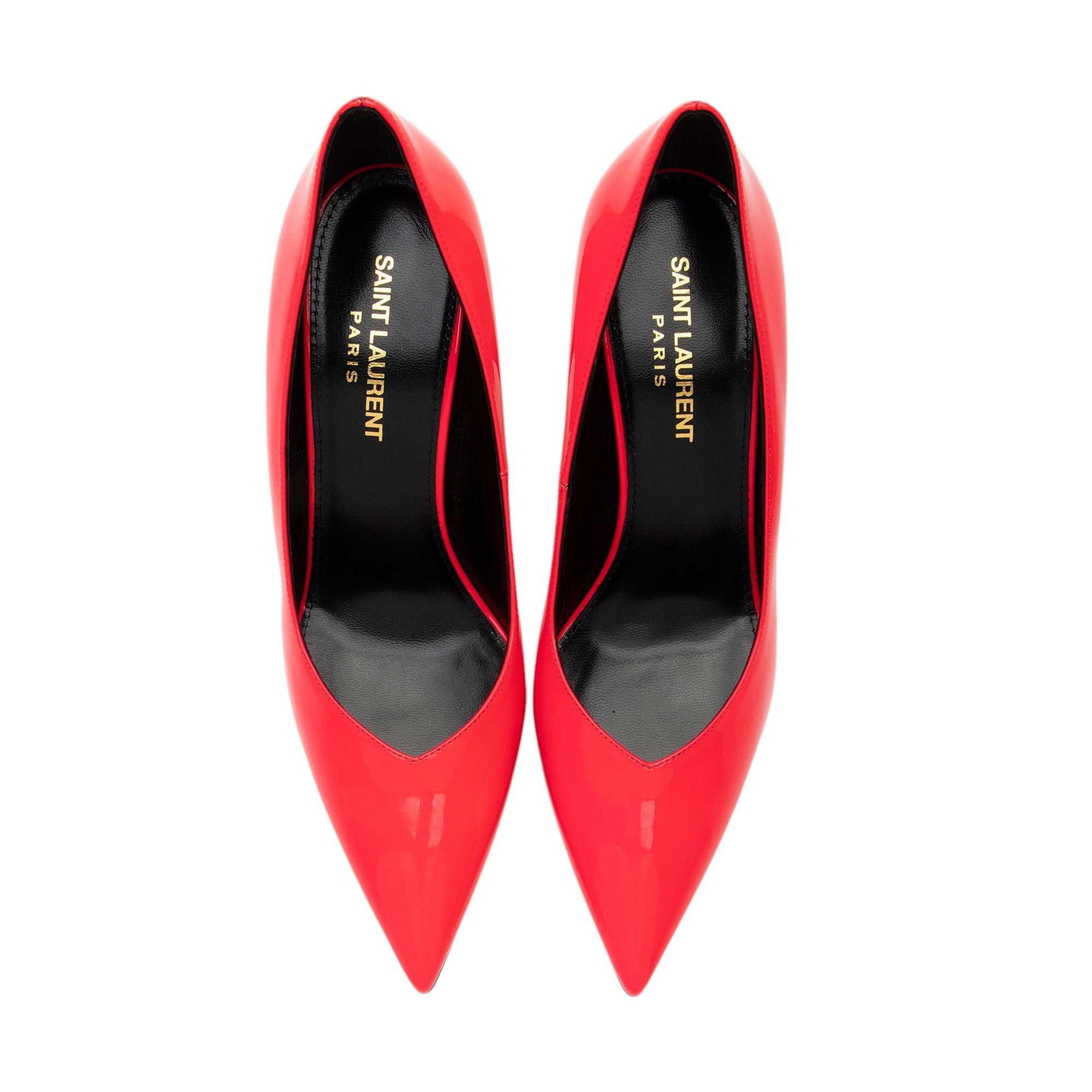 Saint Laurent Patent Leather Kiki Pumps - Size 6 / 36