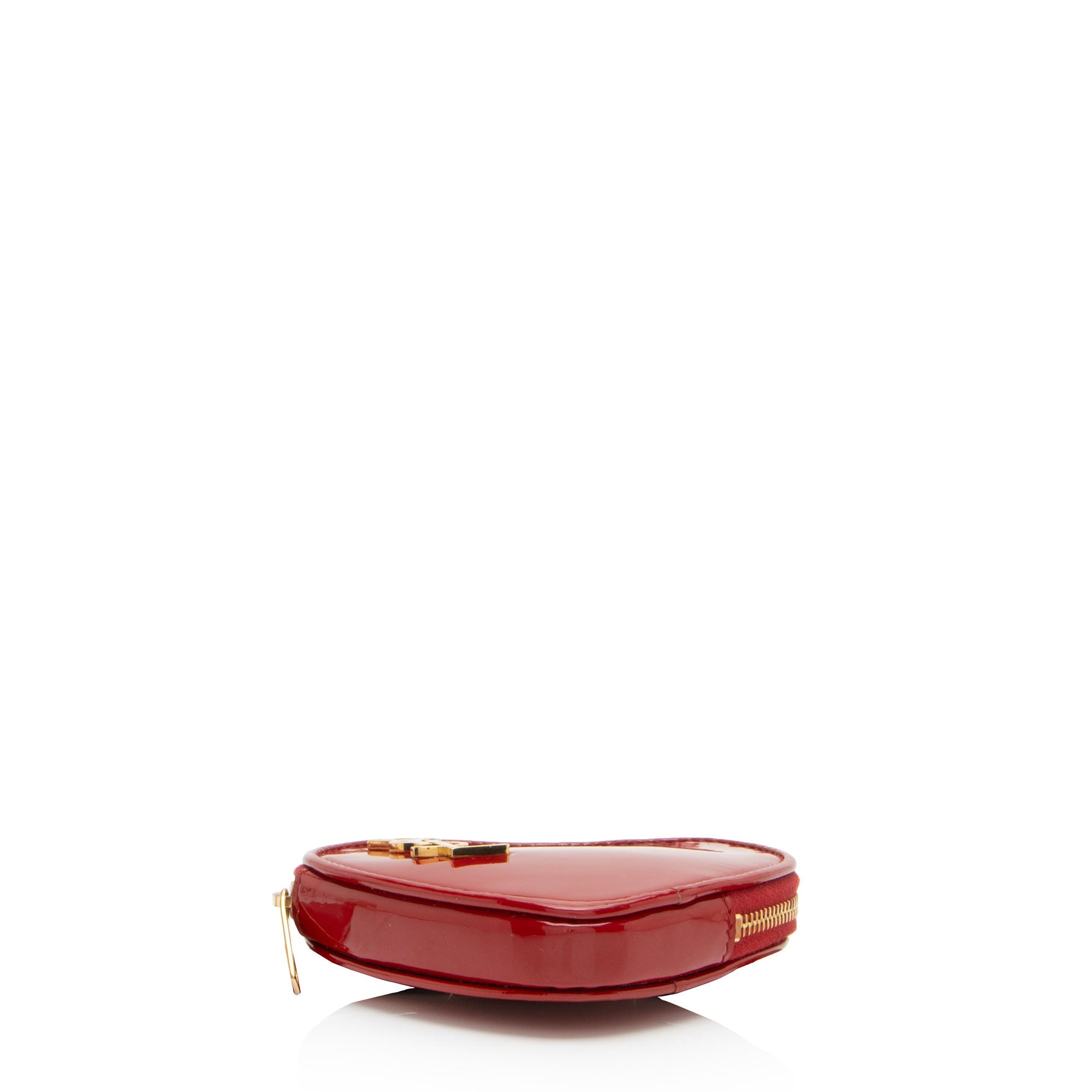 Saint Laurent Patent Leather Love Heart Belt Bag