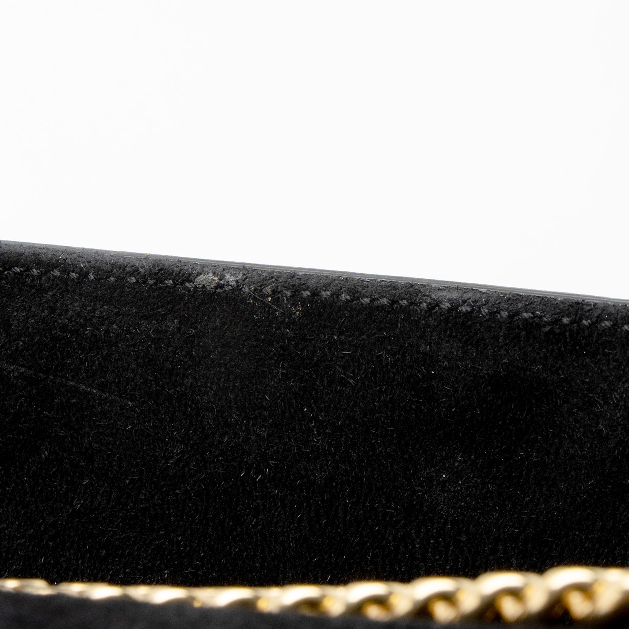 Saint Laurent Patent Leather Monogram Kate Tassel Mini Shoulder Bag