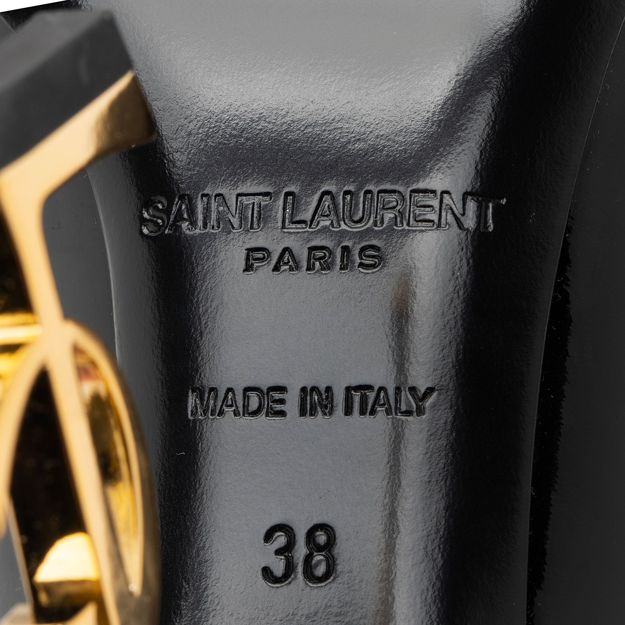 Saint Laurent Patent Leather Opyum Pumps - Size 8 / 38 (SHF-qaMykl)
