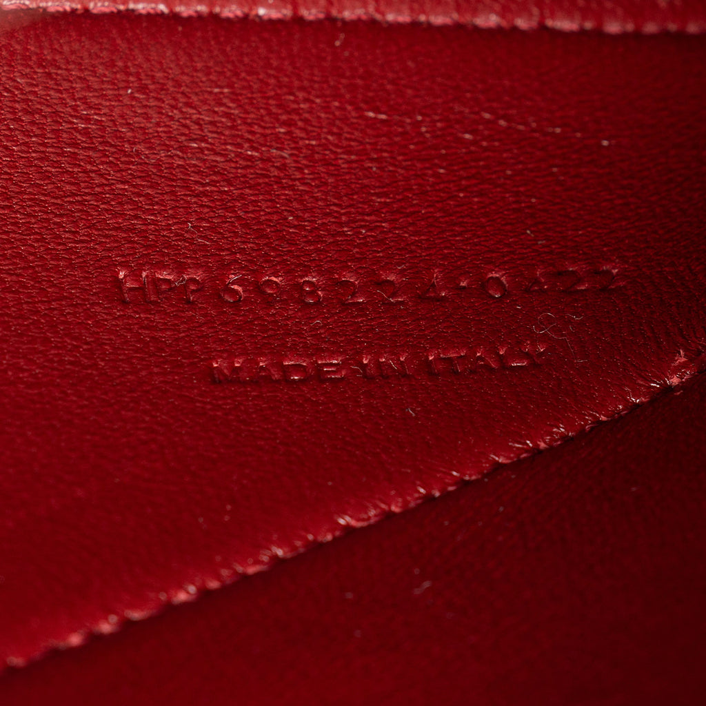 Saint Laurent Patent Leather Envelope Pouch
