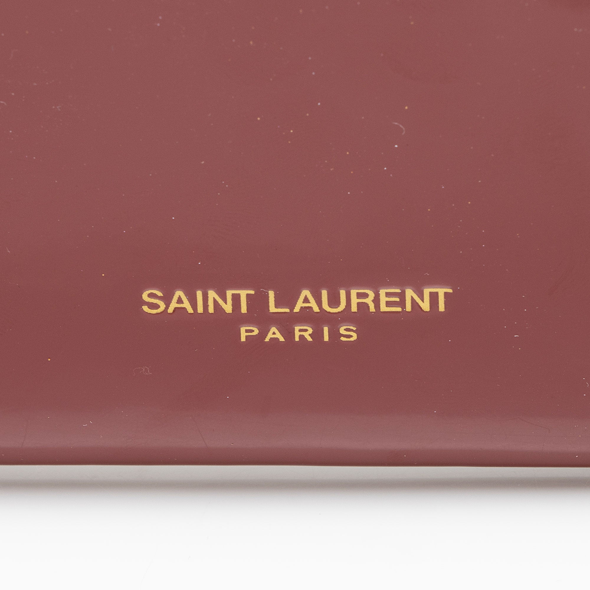 Saint Laurent Patent Leather Envelope Pouch