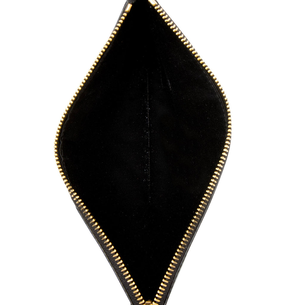 Saint Laurent Patent Leather Rendez-Vous Hobo