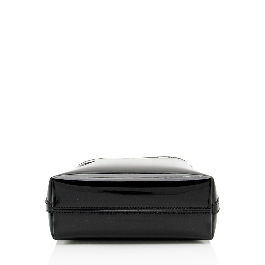 Saint Laurent Patent Leather Rendez-Vous Mini Hobo