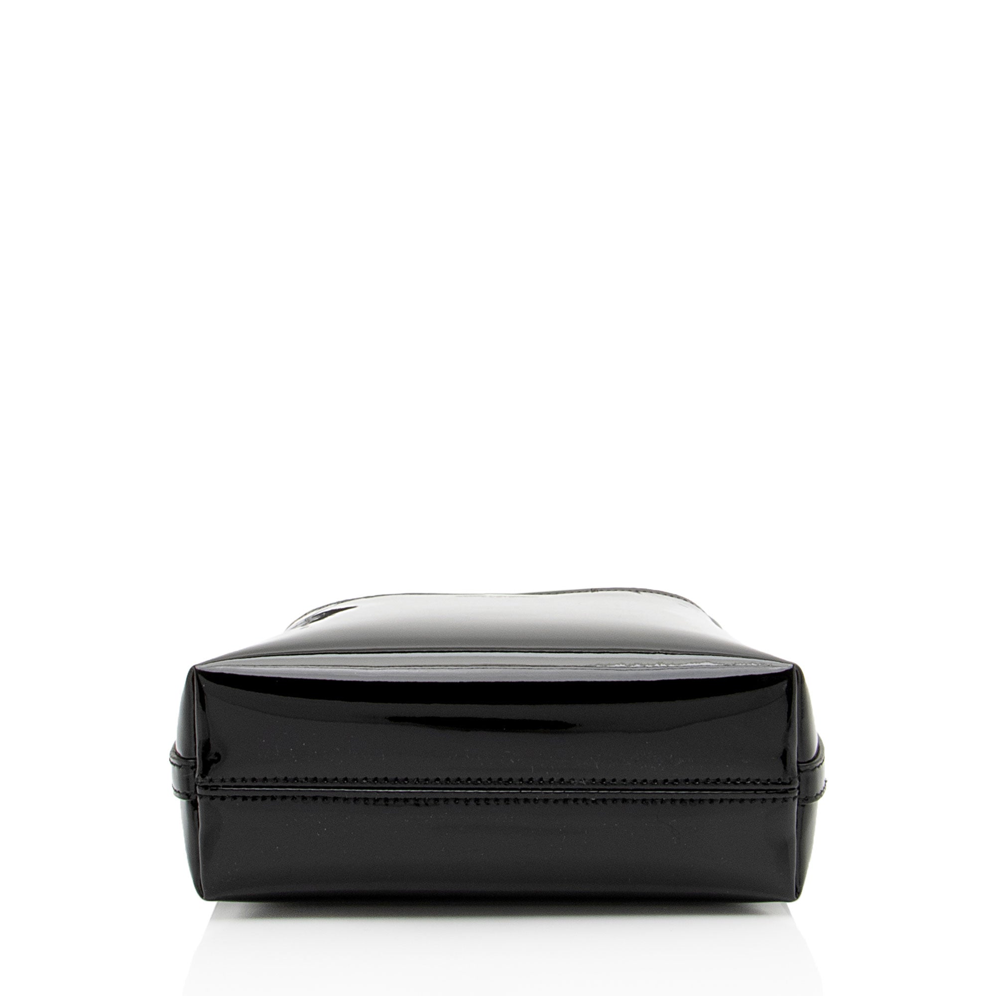 Saint Laurent Patent Leather Rendez-Vous Mini Hobo