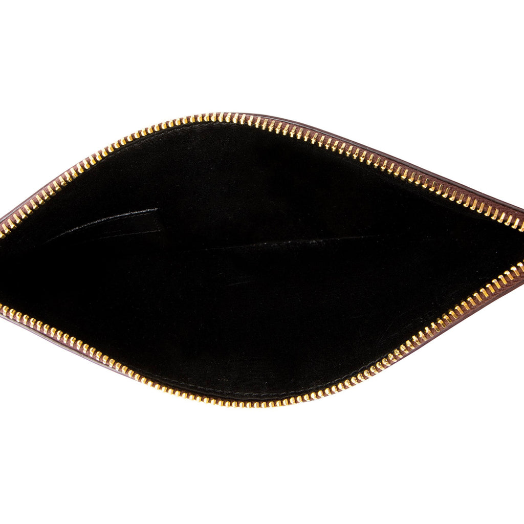 Saint Laurent Patent Leather Rendez-Vouz Medium Hobo