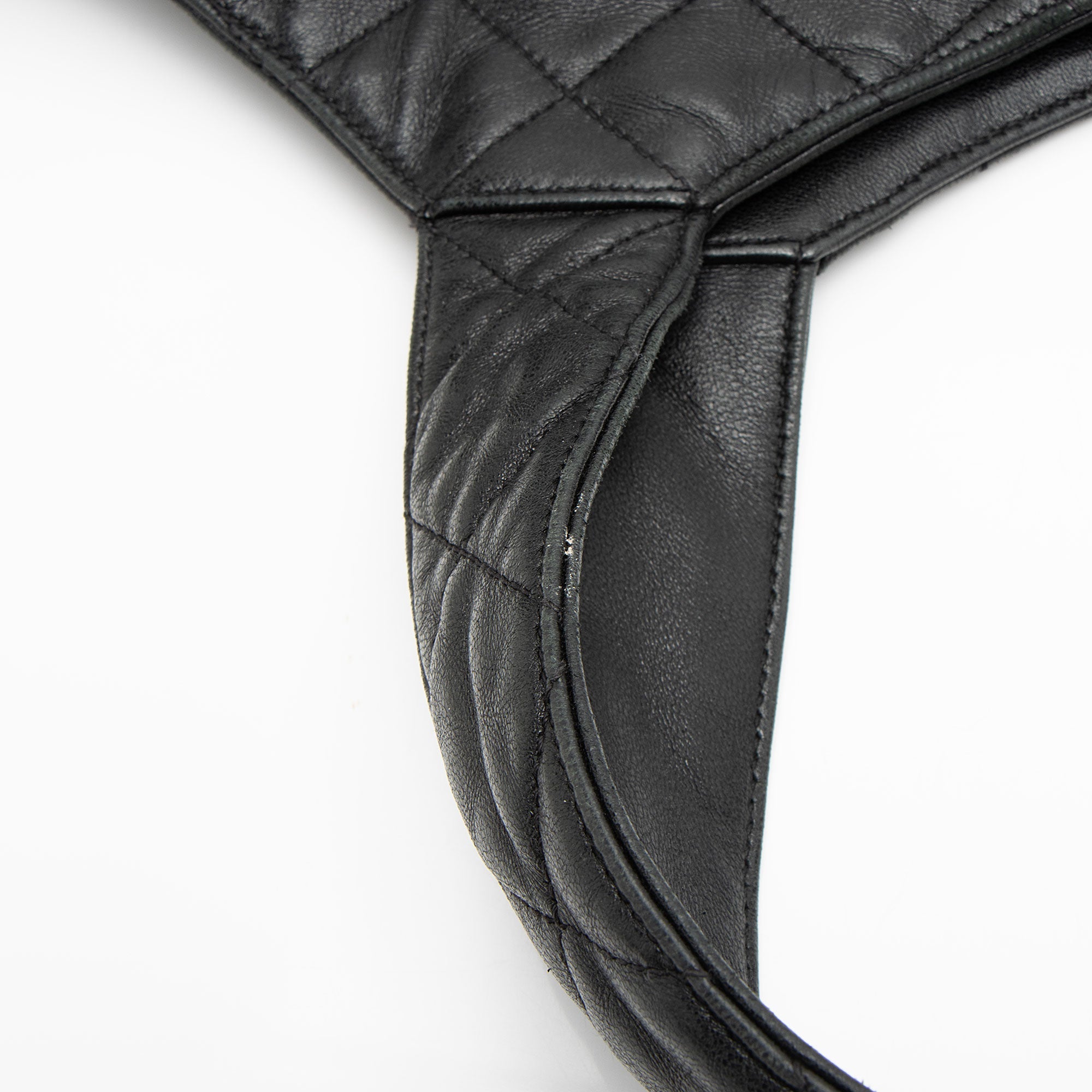 Saint Laurent Quilted Lambskin Monogram Icare Maxi Shopping Tote